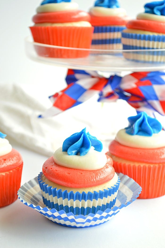 Bomb Pop Cupcakes Recipe