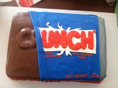 Cake Shaped Like Candy Bar Cake Shaped Like Candy Bar