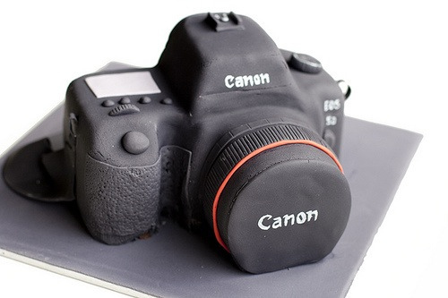 Canon Camera Cake