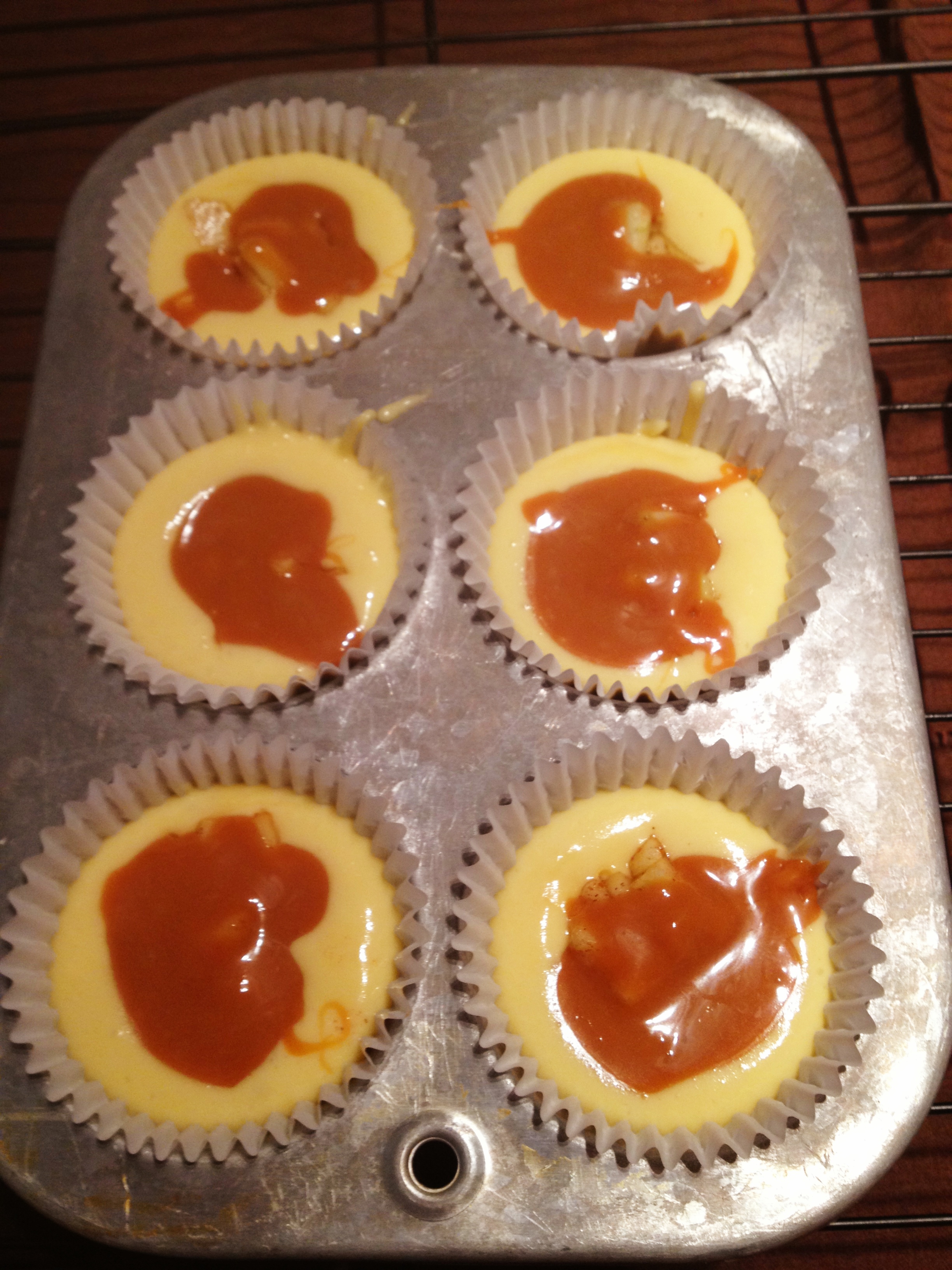 Caramel Apple Cupcakes