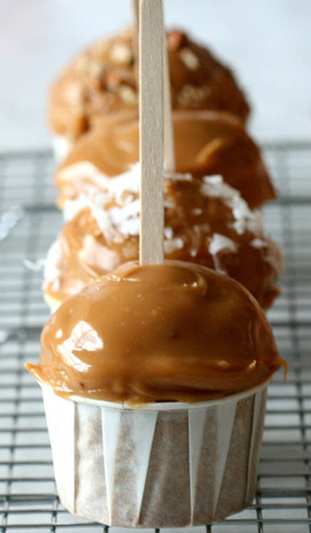 Caramel Apple Cupcakes