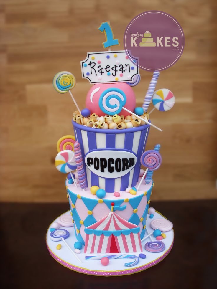 Carnival Theme Cake Carnival Theme Cake