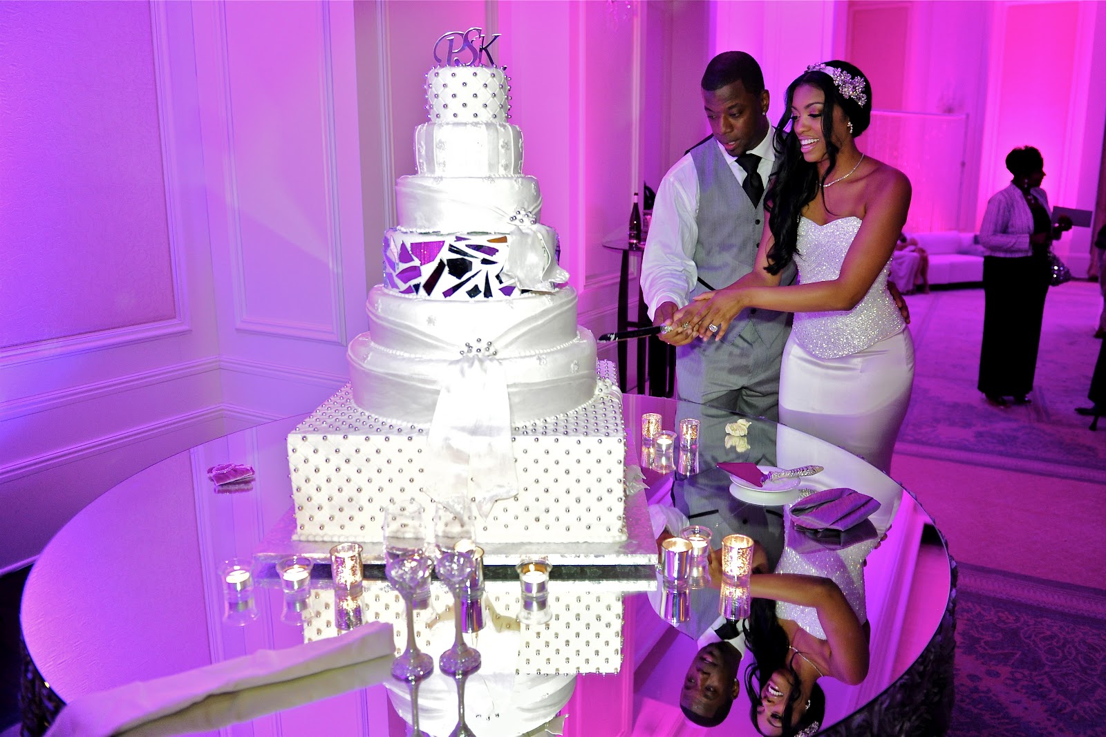 Celebrity Wedding Cake Tables