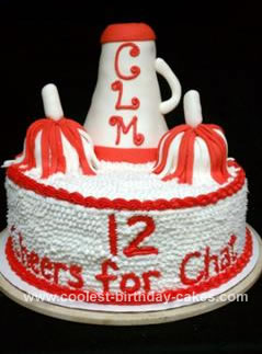 Cheerleading Birthday Cakes for Girls Cheerleading Birthday Cakes for Girls