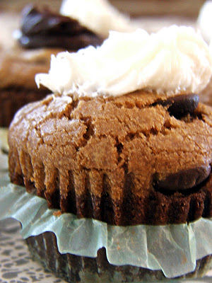 Chocolate Chip Cookie Brownie Cupcake