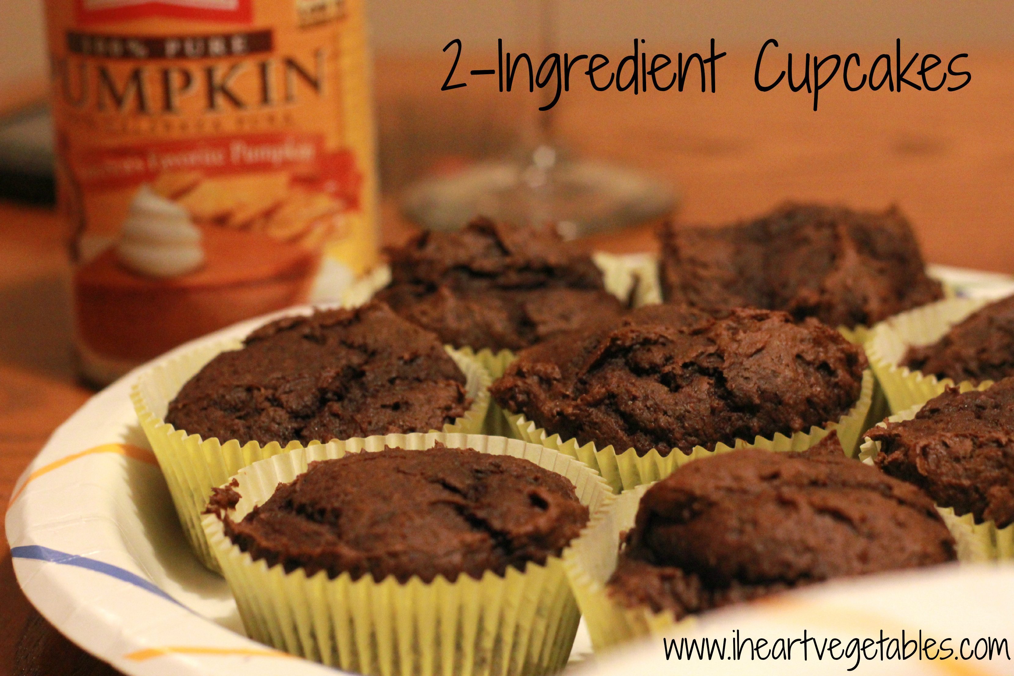 Chocolate Pumpkin Cupcakes with Cake Mix