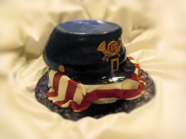 Civil War Themed Cake Civil War Themed Cake