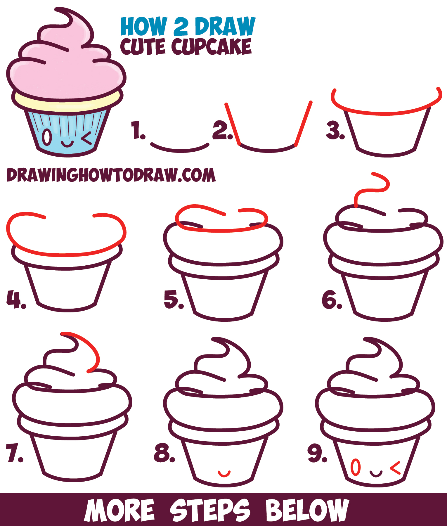 Cute Easy Drawings to Draw Step by Step
