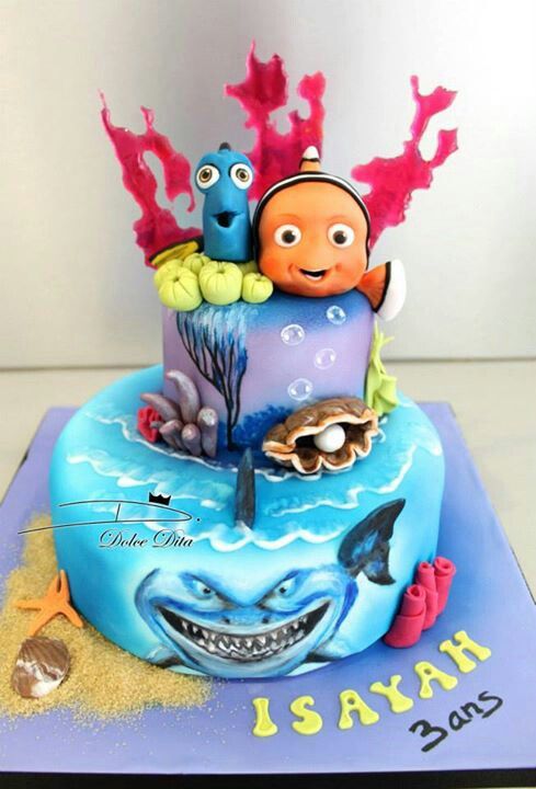 Disney Finding Nemo Cake