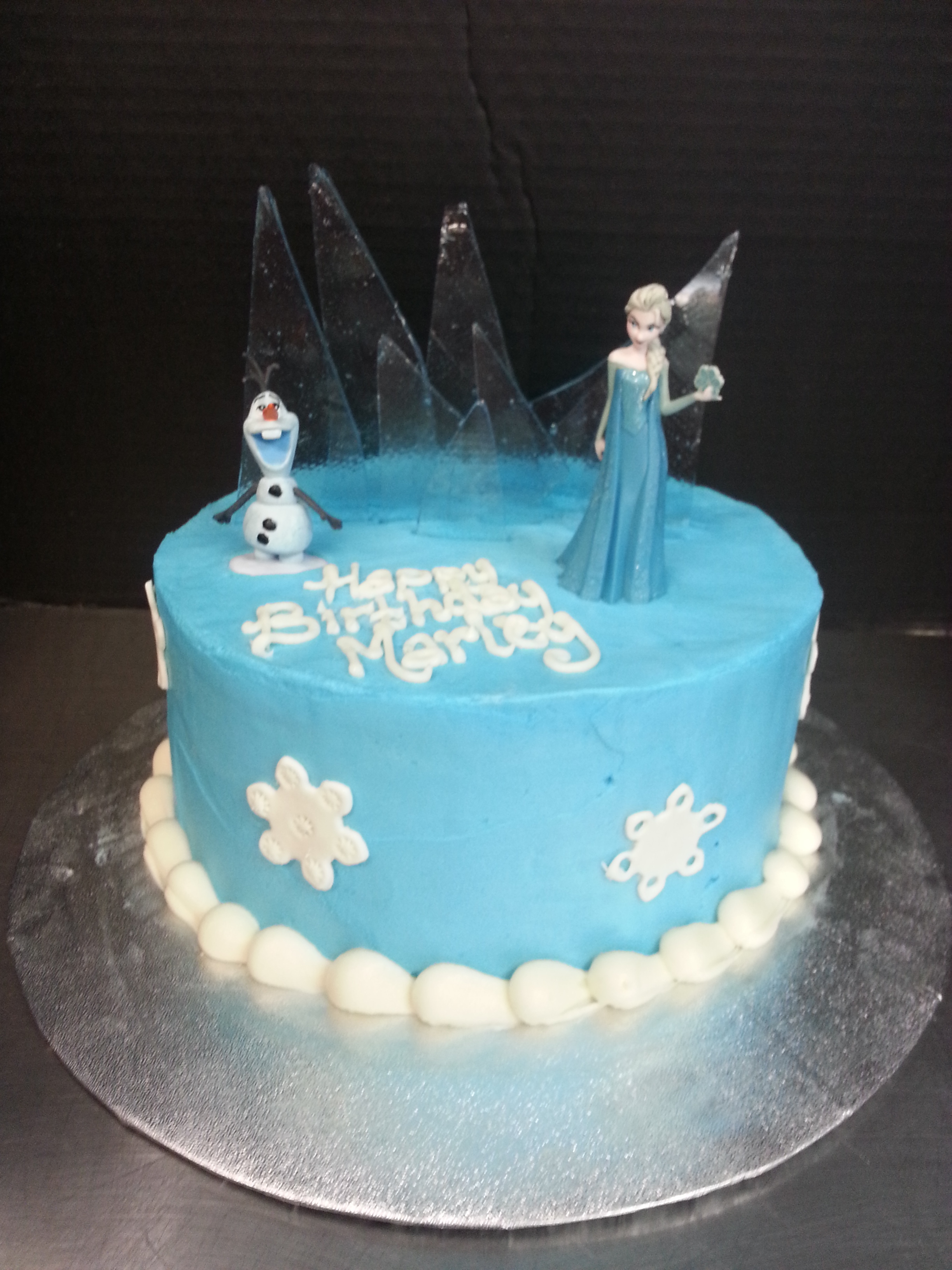 Disney Frozen Birthday Cake