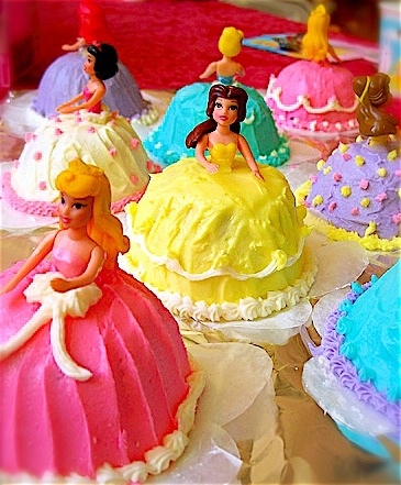 Disney Princess Cupcake Cake