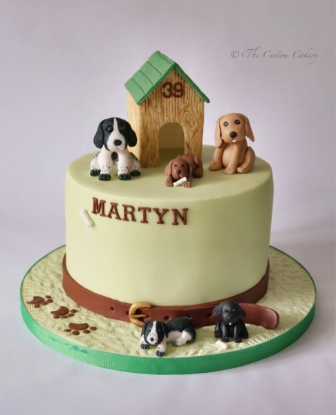 Dog Birthday Cake