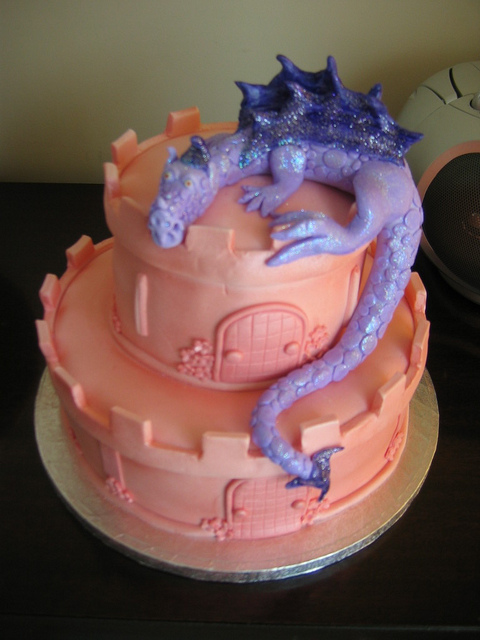 Dragon Birthday Cake