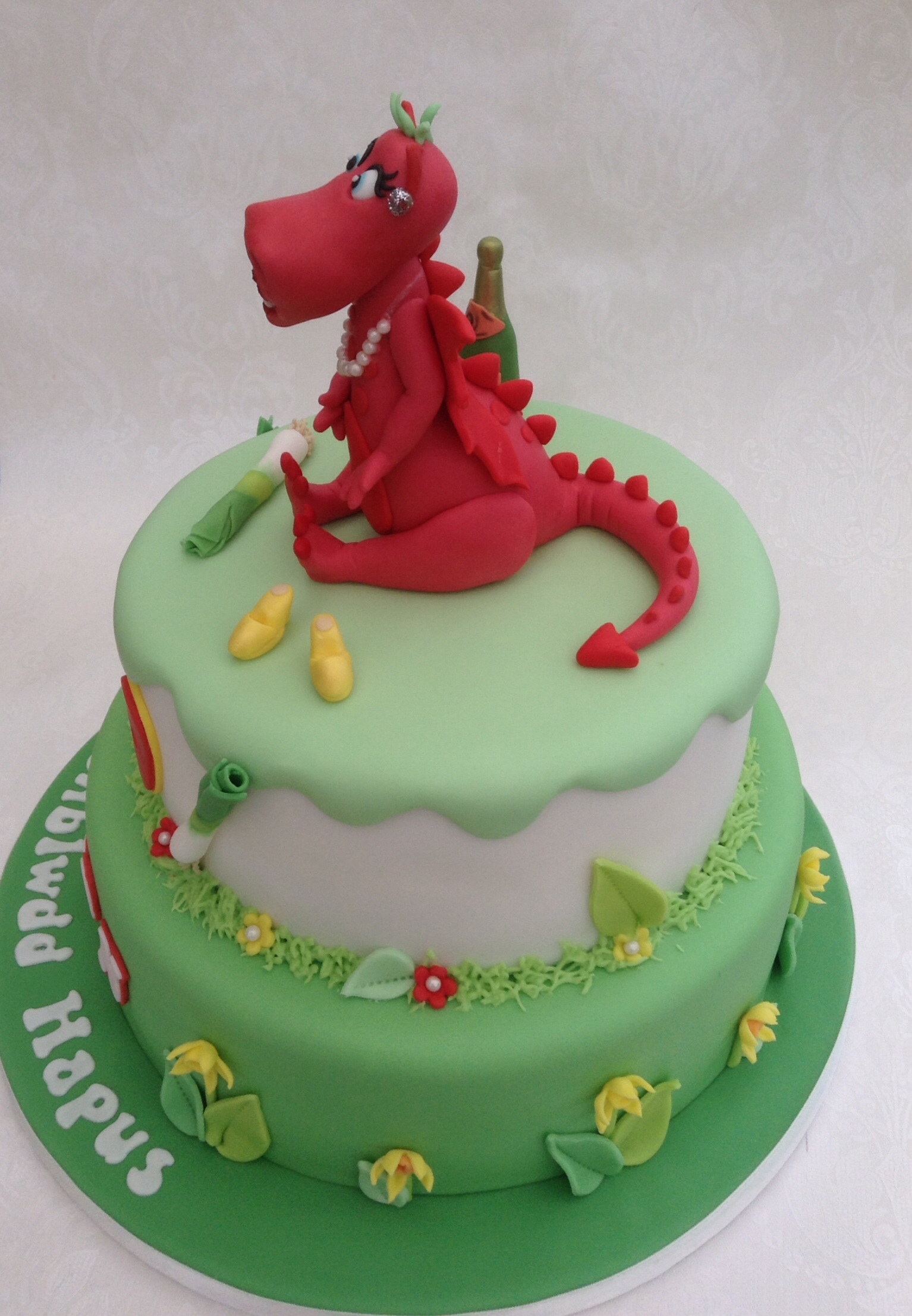 Dragon Birthday Cake