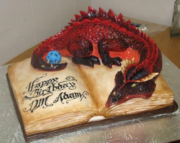 Dungeons and Dragons Cake