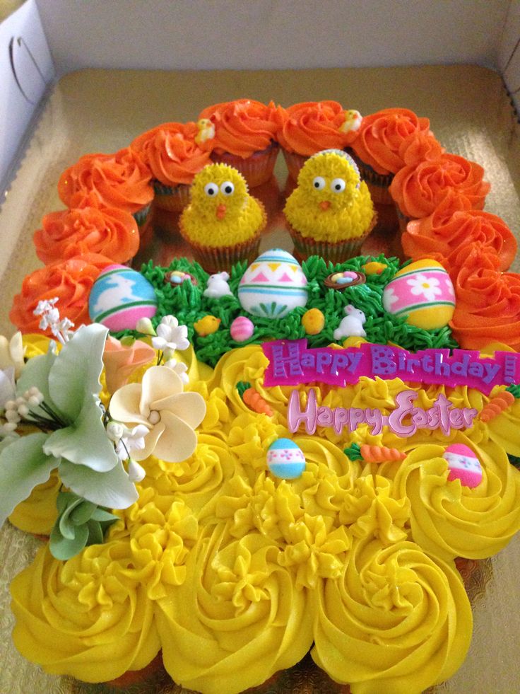 Easter Pull Apart Cake Easter Pull Apart Cake
