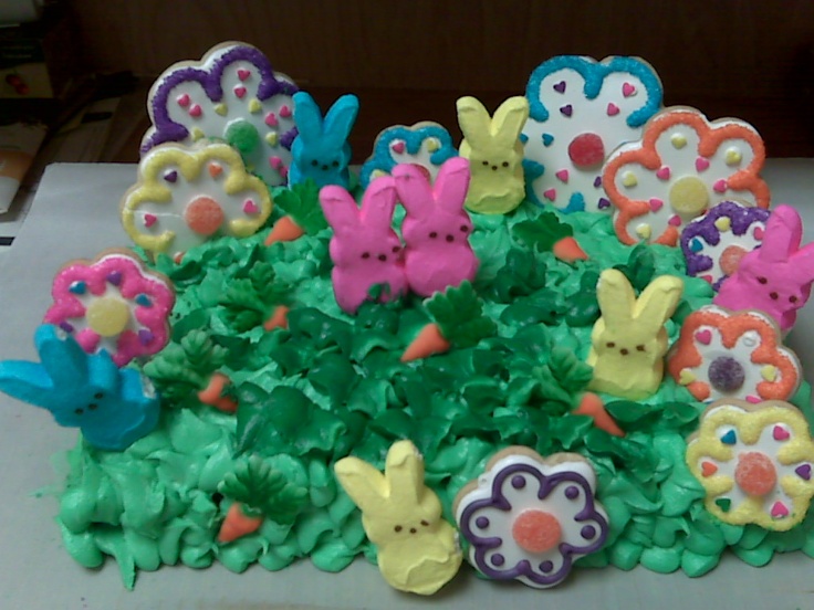 Easter Pull Apart Cupcake Cake