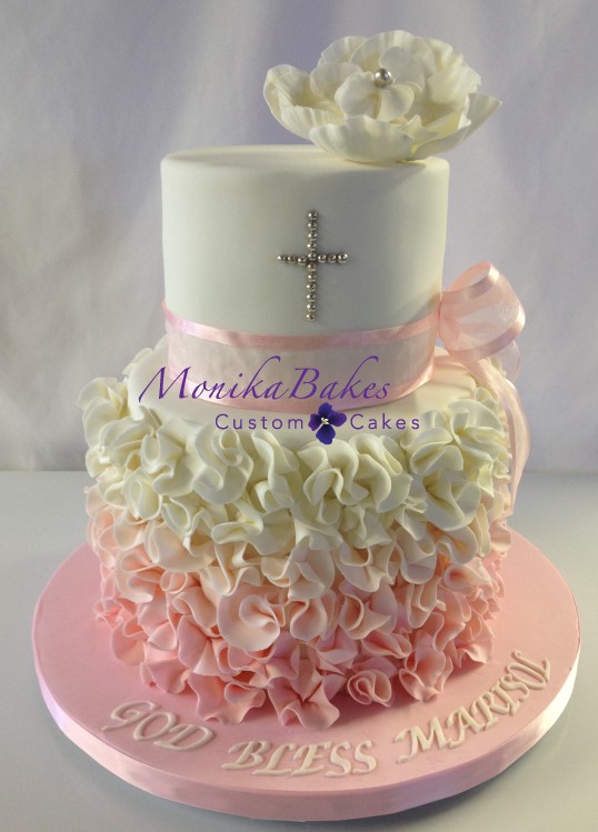 First Communion Girl Cake First Communion Girl Cake