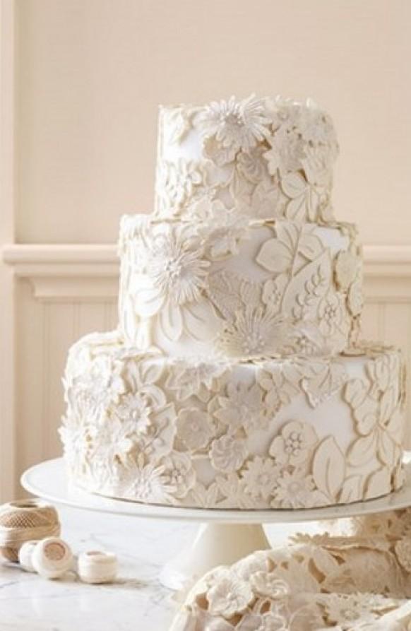 Fondant Wedding Cakes