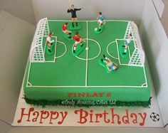 Football Pitch Cake Football Pitch Cake