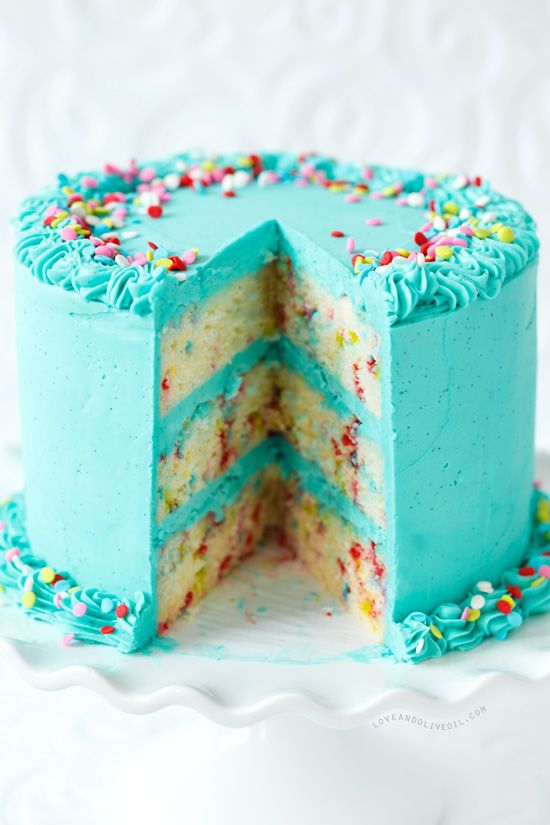 Funfetti Birthday Cake Ideas