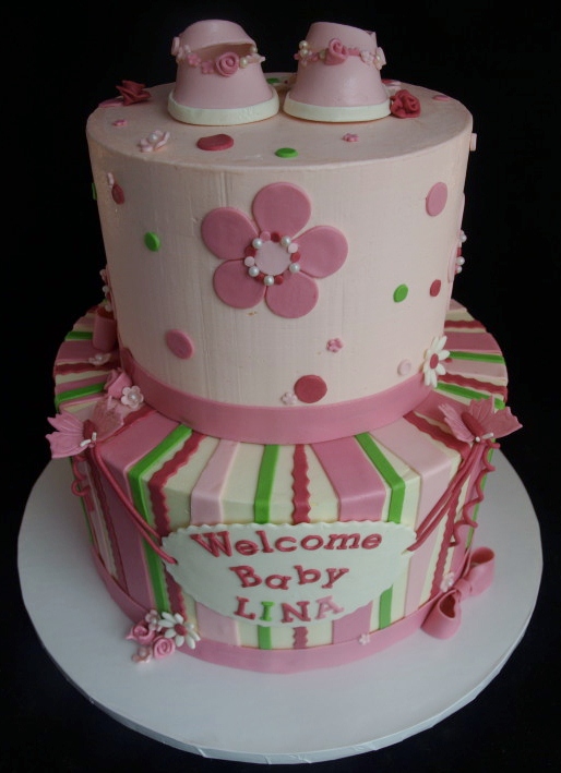 Girl Baby Shower Cake