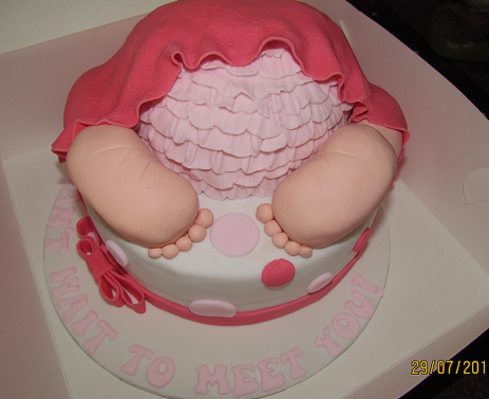 Girl Baby Shower Cake