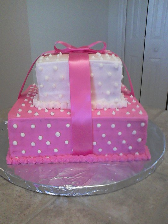 Girl Baby Shower Cake