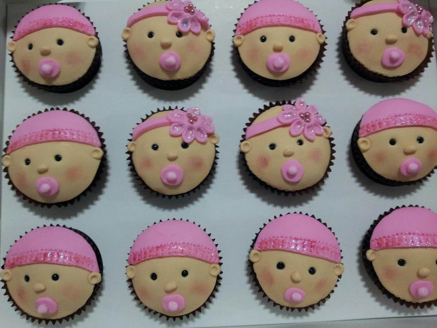 Girl Baby Shower Cupcake Ideas