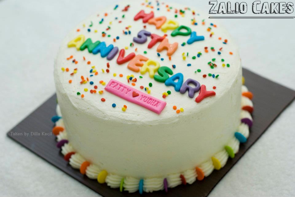 Happy 5th Anniversary Cakes