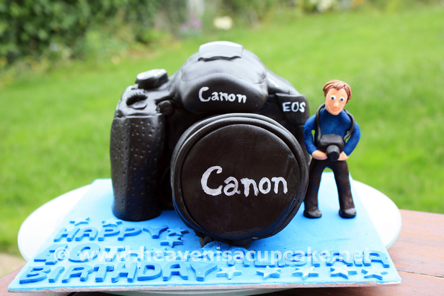 Happy Birthday Camera Cake