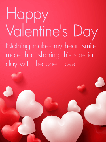 Happy Birthday Valentine's Day Card Happy Birthday Valentine's Day Card