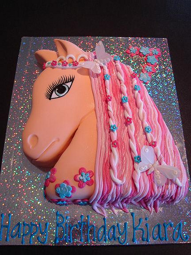 Horse Birthday Cake