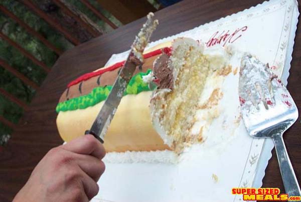Hot Dog Birthday Cake Hot Dog Birthday Cake