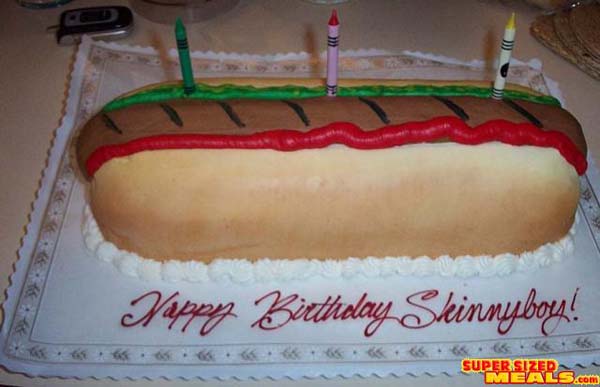 Hot Dog Cake Hot Dog Cake