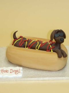 Hot Dog Cake Hot Dog Cake