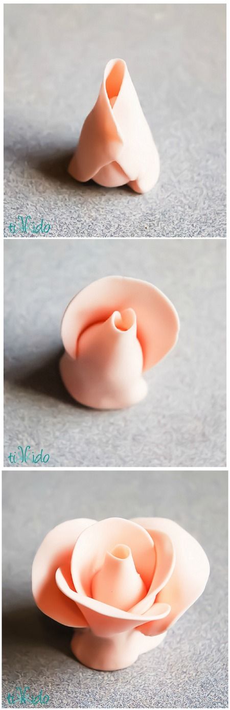 How to Make Fondant Roses Cake How to Make Fondant Roses Cake