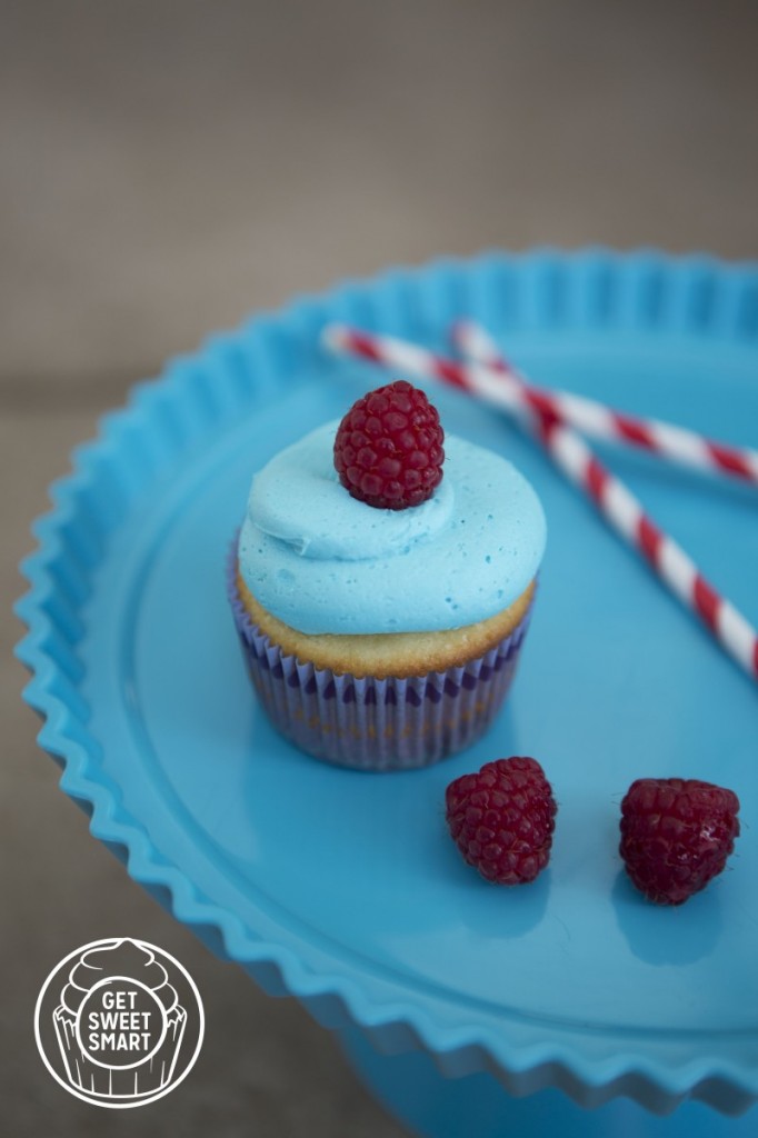 Icee Blue Raspberry Cupcakes