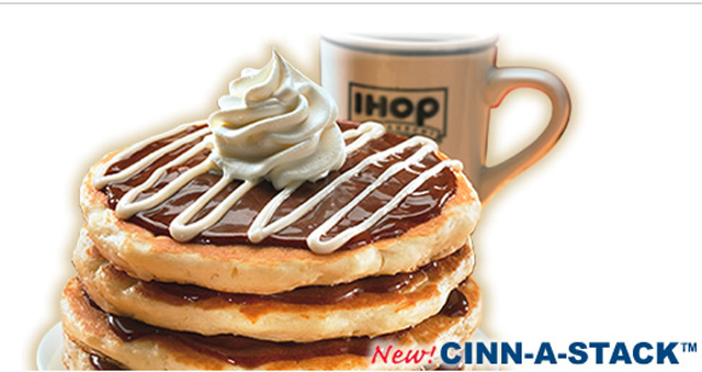 Ihop Cinnamon Stack Pancakes Ihop Cinnamon Stack Pancakes