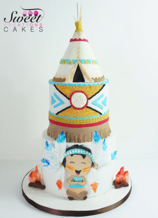 Indian Themed Birthday Cake Indian Themed Birthday Cake
