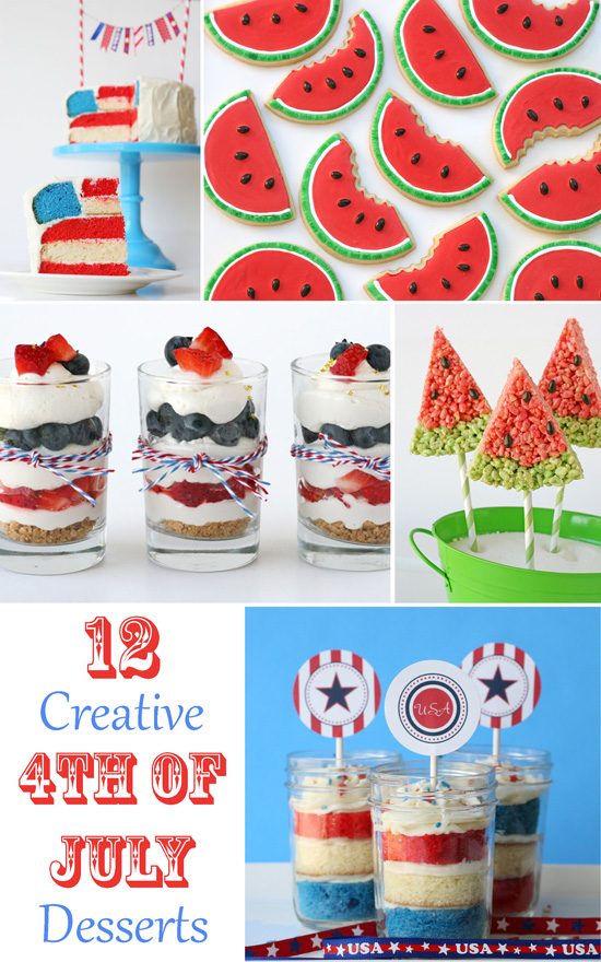 July 4th Dessert Ideas Recipes