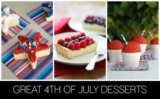 July 4th Desserts