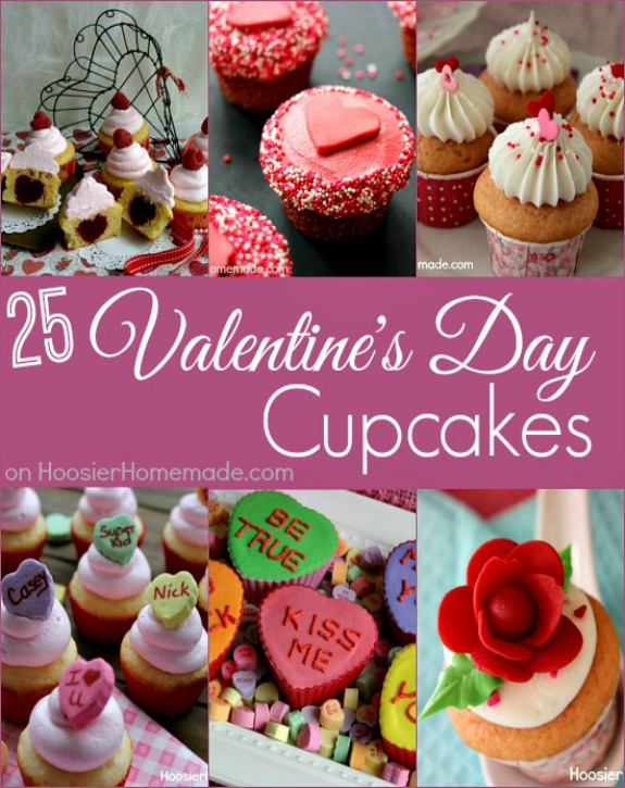 Kids Valentine's Day Cupcakes