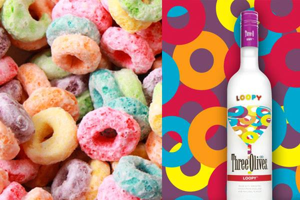 Loopy Vodka Fruit Loop Drink