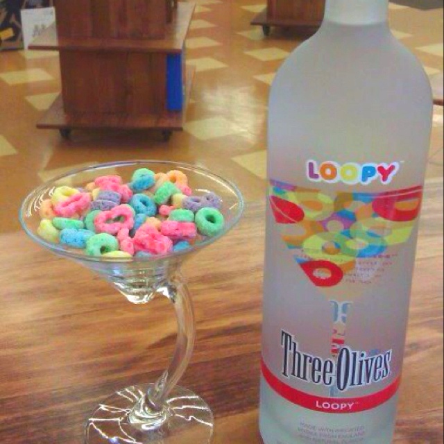 Loopy Vodka Fruit Loop Drink