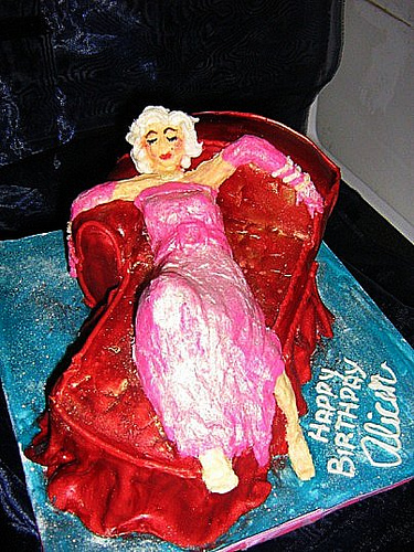 Marilyn Monroe Birthday Cake