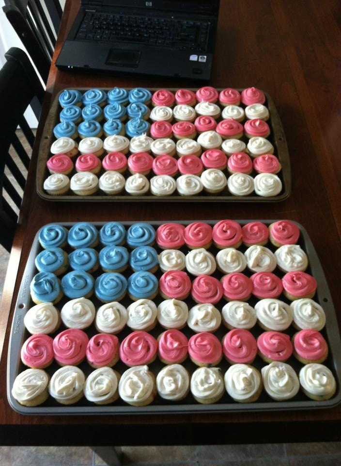 Memorial Day Cupcakes