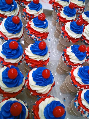 Memorial Day Cupcakes