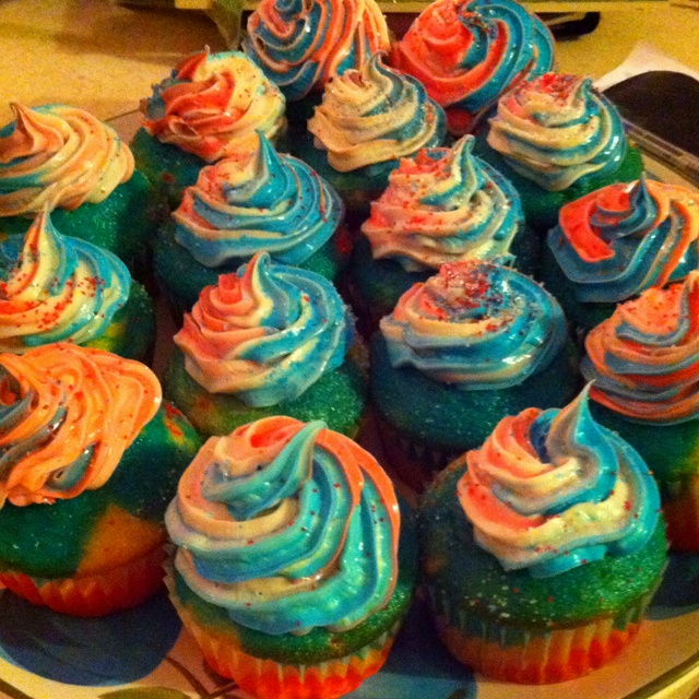 Memorial Day Cupcakes