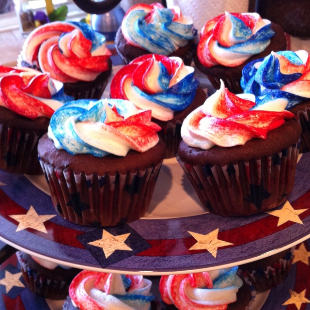 Memorial Day Cupcakes